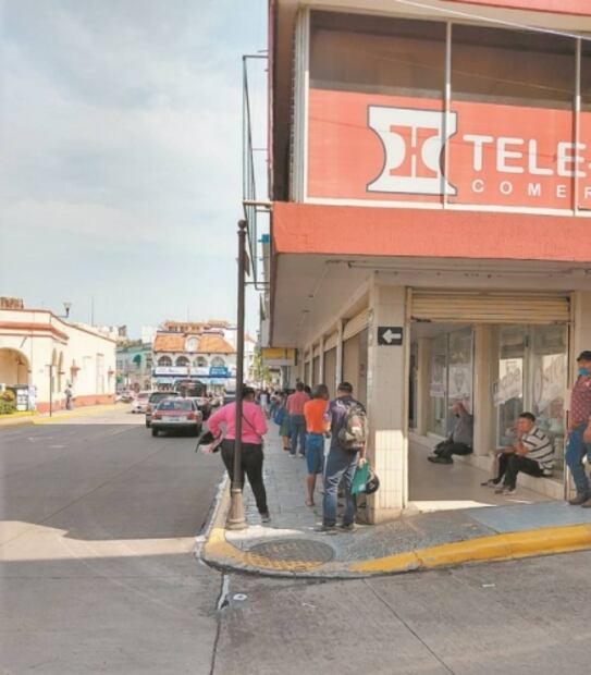 Por incumplir sana distancia, multan a Banco del Bienestar