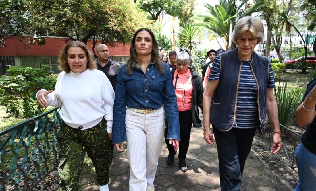 Recuperan espacios públicos en Tlatelolco; Cuauhtémoc refuerza seguridad e iluminación. Foto: Especial