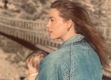 Amber Heard, captada tras anuncio de su segundo embarazo