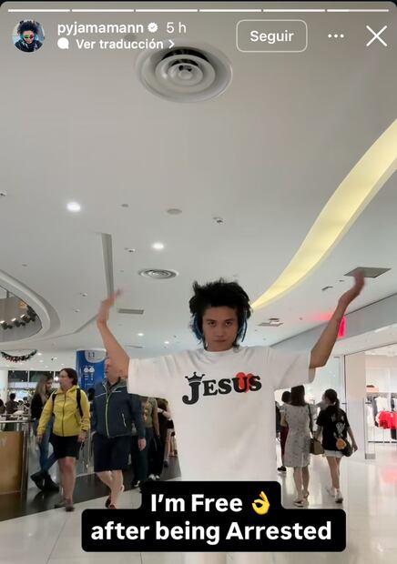 ¿Quién es Jhonson Wen, el influencer que protagonizó tenso momento con Ariana Grande?. Instagram - pyjamamann