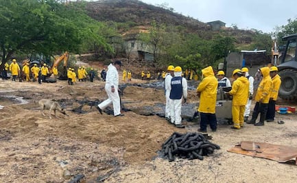 PEMEX confirma derrame de combustóleo en Salina Cruz, Oaxaca; asegura que fuga ya fue controlada