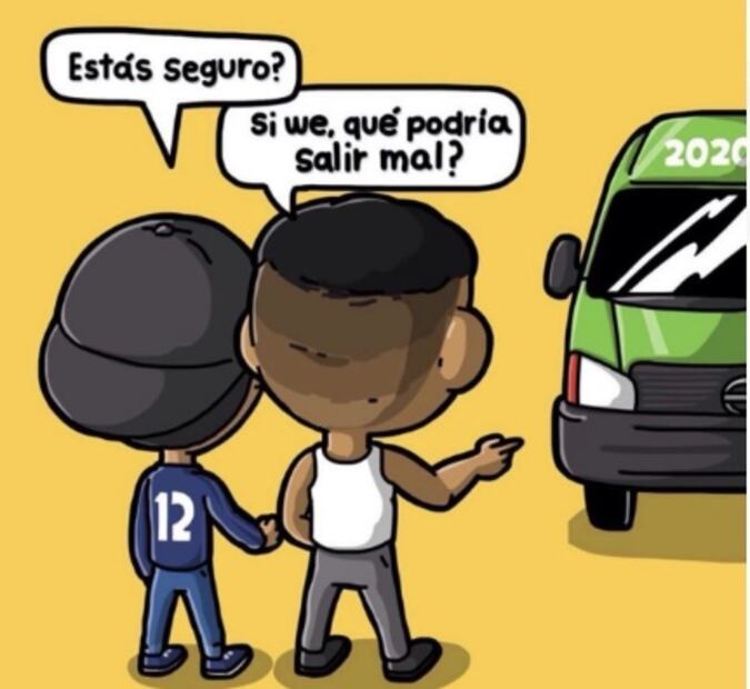 Ladrón de la combi vuelve por más... en forma de piñata