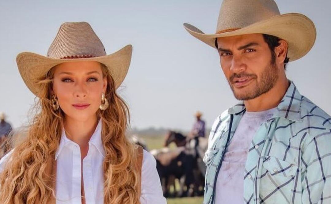 Carolina Miranda y Andrés Palacios. Fuente: Instagram @tierradeesperanzaof