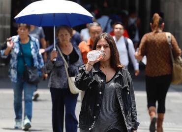 ¿De cuánto y dónde fue la temperatura más alta, ayer lunes, en CDMX?