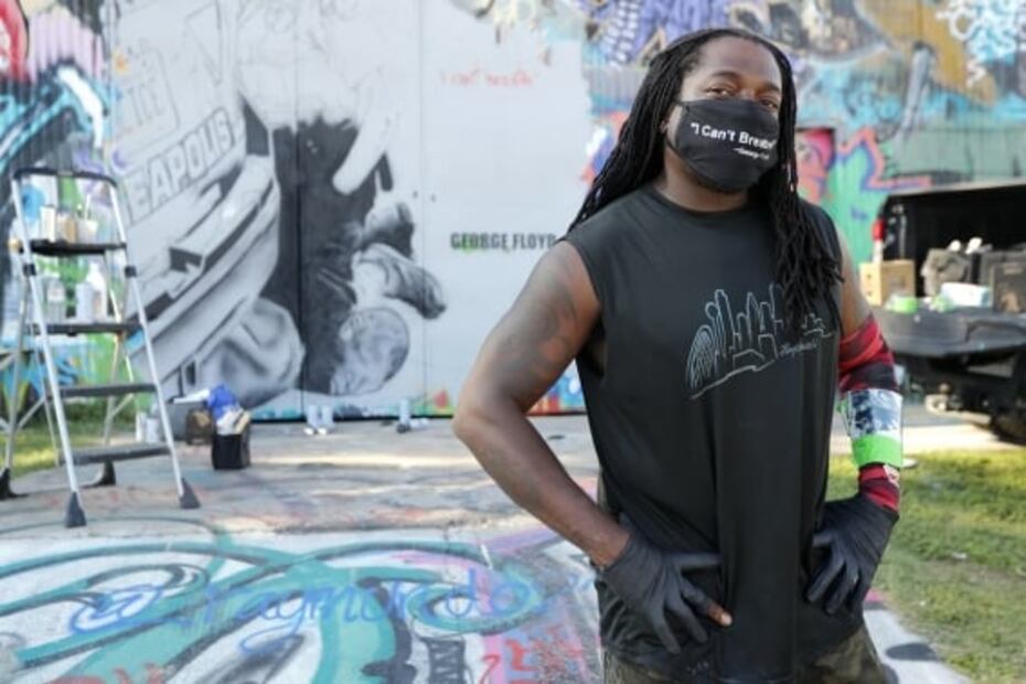 El arte que surge de las protestas contra el racismo en EU
