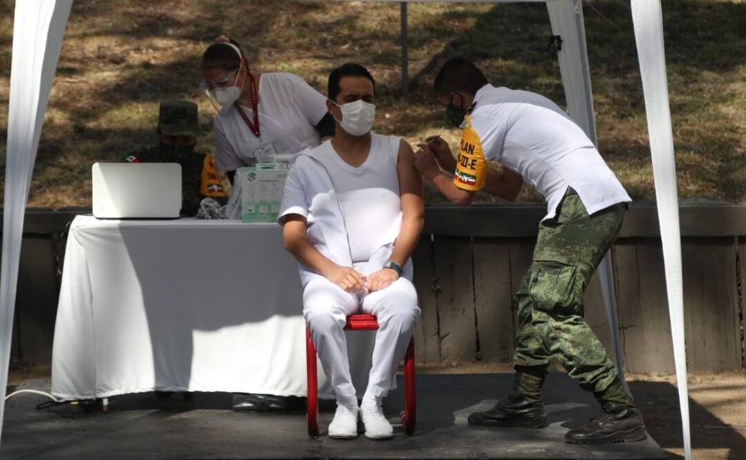 Jornada de vacunación en la Ciudad de México / Foto: Carlos Mejía. EL UNIVERSAL