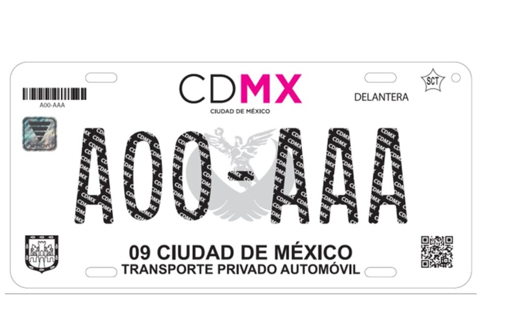 Autos de CDMX tendrán nuevas placas y tarjeta de circulación