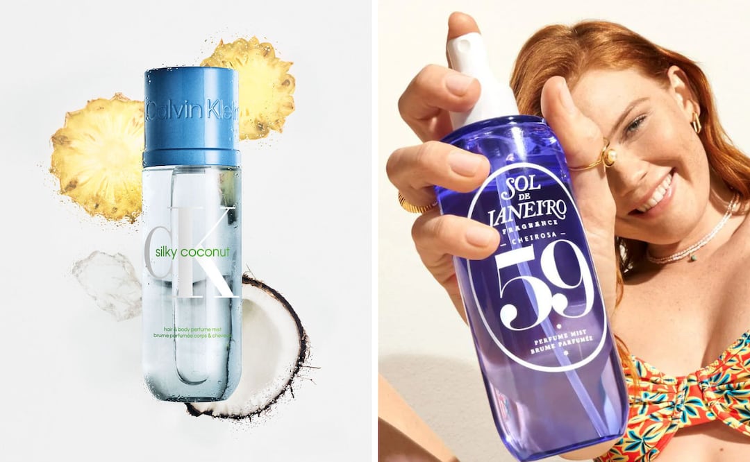 Body mists: las fragancias ligeras que están redefiniendo la forma de usar perfume. Foto: Calvin Klein, Sol de Janeiro