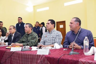 Silvano Aureoles revisa estrategia de seguridad
