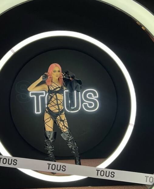 Azul Guaita se puso el mismo outfit hot de Danna Paola