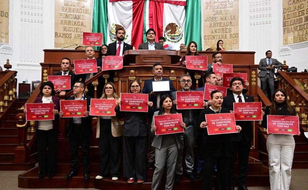 Debaten por casi 5 horas sobre la marcha de la Generación Z en el Congreso de la CDMX.
Foto: Especial.