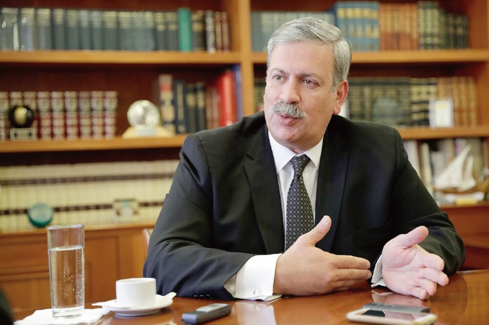 Francisco González ve oportunidades en el mercado ruso e incluso en el musulmán para apoyar a los exportadores mexicanos (IVÁN STEPHENS. EL UNIVERSAL)