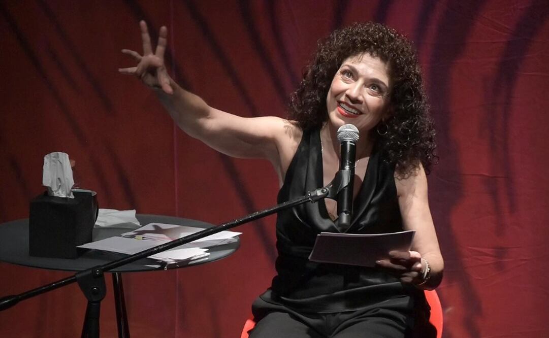 Ana Karina Guevara es una de las actrices que ha estado desde el principio en este montaje.