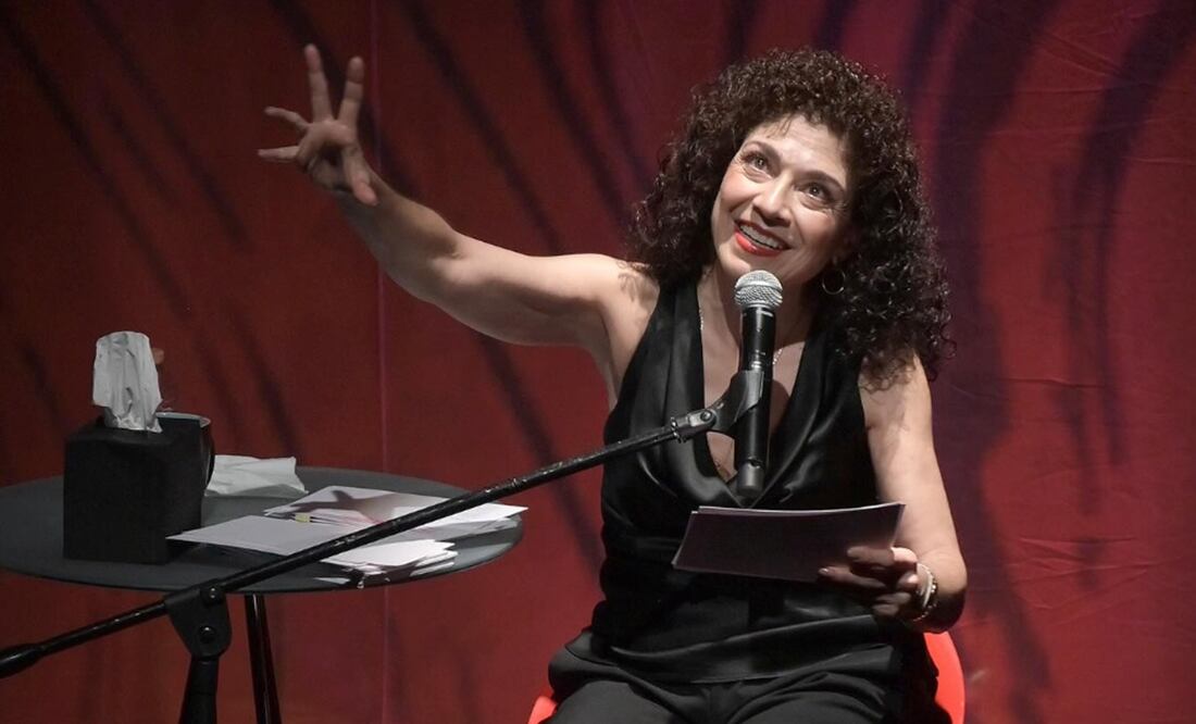 Ana Karina Guevara es una de las actrices que ha estado desde el principio en este montaje.