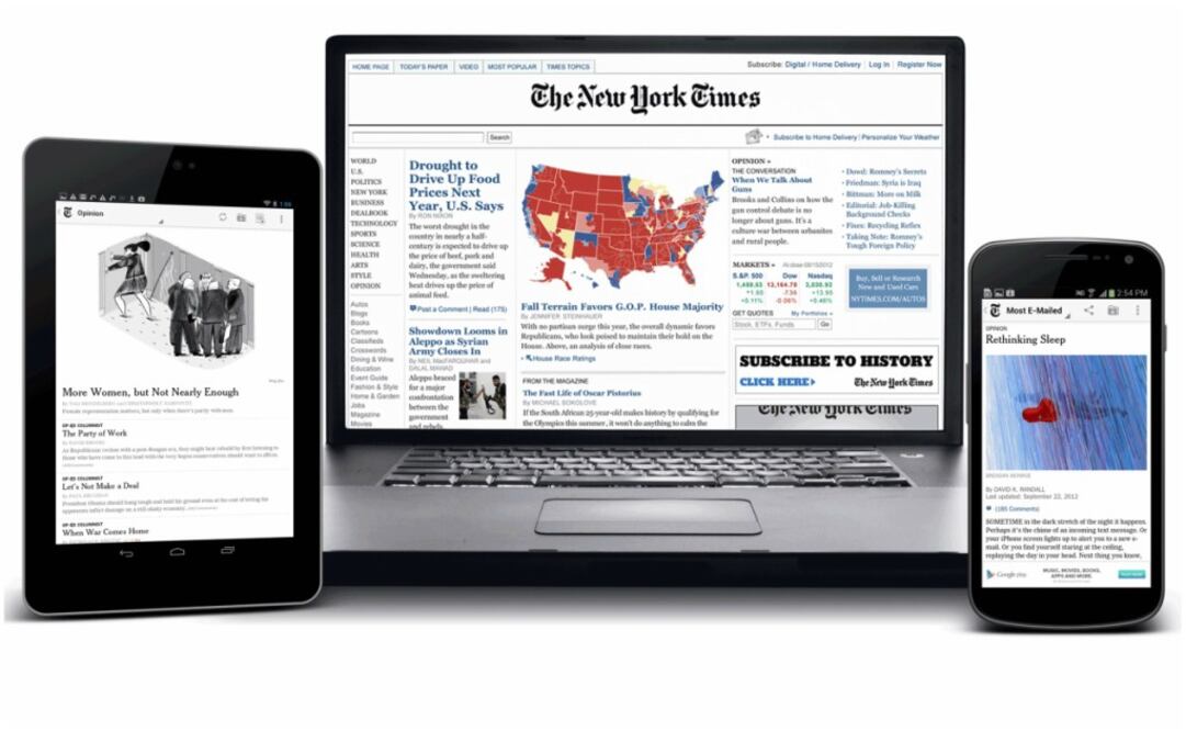 Según cifras del tercer trimestre de este año, los ingresos por la suscripción y publicidad en la versión digital han alcanzado el 35%