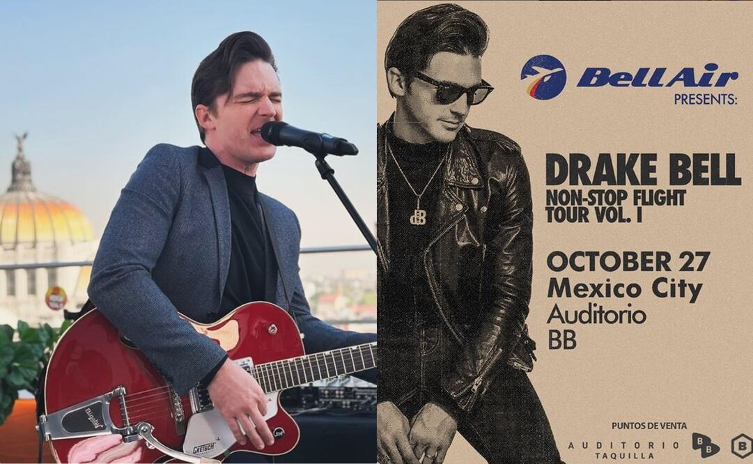 Drake Bell ofrecerá una serie de conciertos alrededor de la República, durante los meses de septiembre y octubre.
Fotos: Instagram