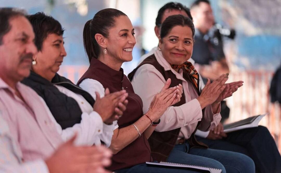 Claudia Sheinbaum de visita en Topolobampo, Sinaloa / Foto: Especial