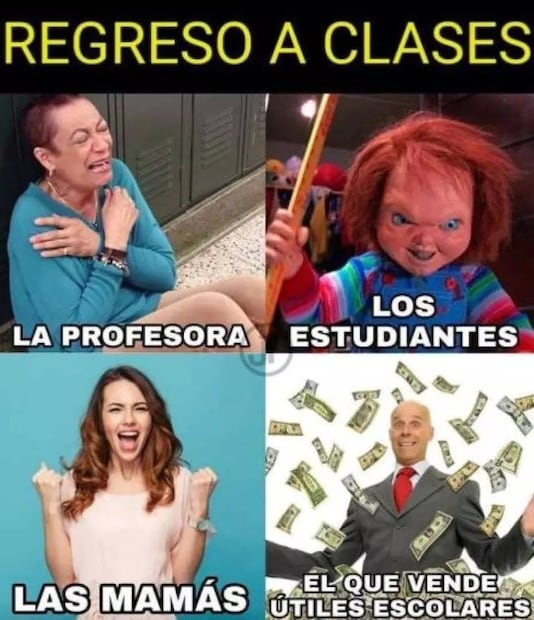 Los mejores memes que dejó el inicio del ciclo escolar 2026-2027. Foto: Redes sociales