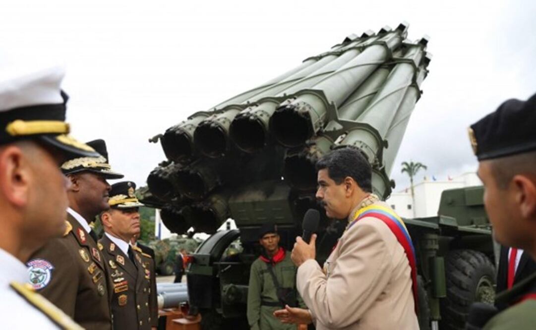 El despliegue de la batería antimisiles S-300 en Caracas se da en medio de una fuerte tensión política con Estados Unidos  (Foto: AP)