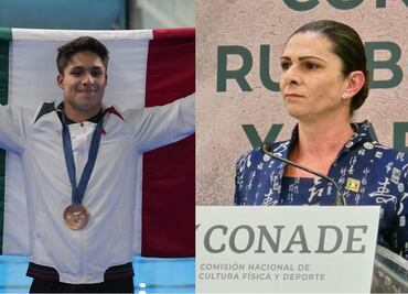 Conade "se cuelga" las medallas del clavadista Osmar Olvera, pese a falta de beca