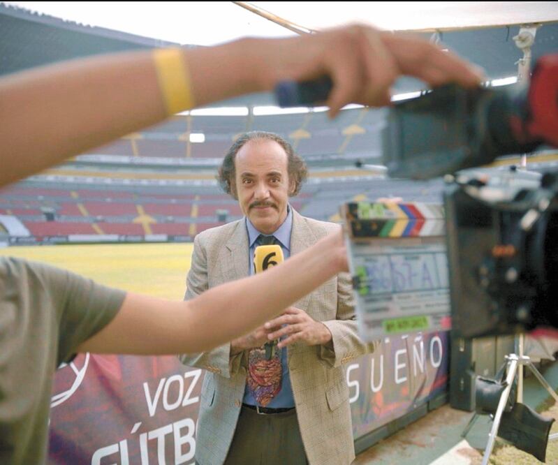 Eduardo Covarrubias estudió a varios locutores argentinos. Foto: CORTESÍA