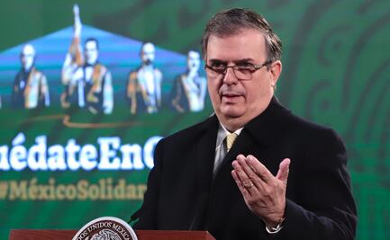 Marcelo Ebrard da negativo a segunda prueba de Covid-19