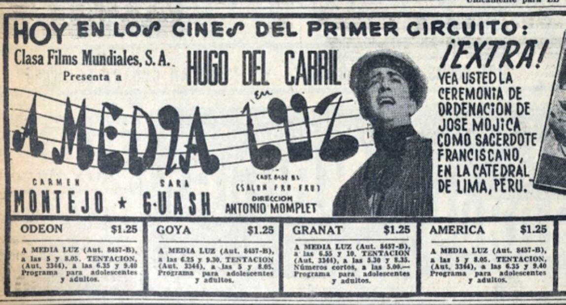 José Mojica: El franciscano que triunfó en Hollywood