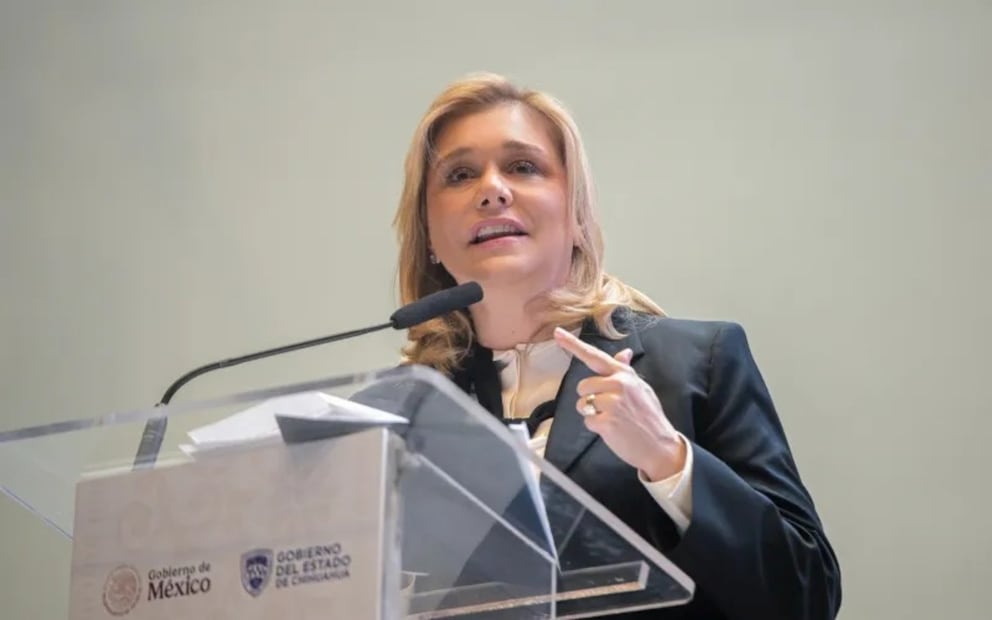 La gobernadora de Chihuahua, Maru Campos Galván. Foto: Especial