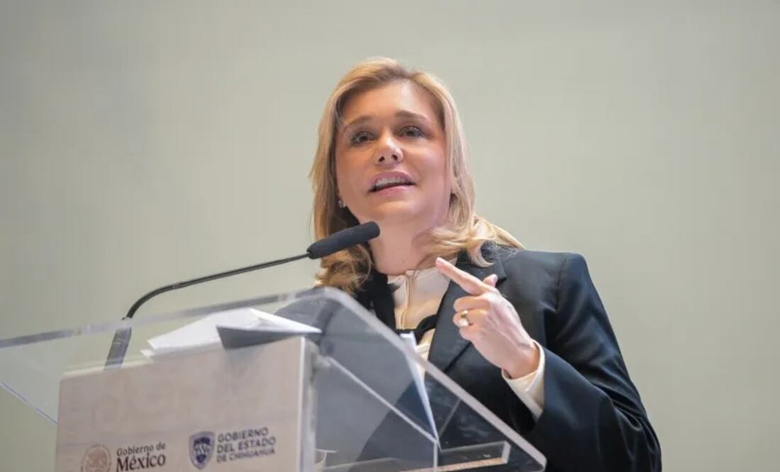 La gobernadora de Chihuahua, Maru Campos Galván. Foto: Especial