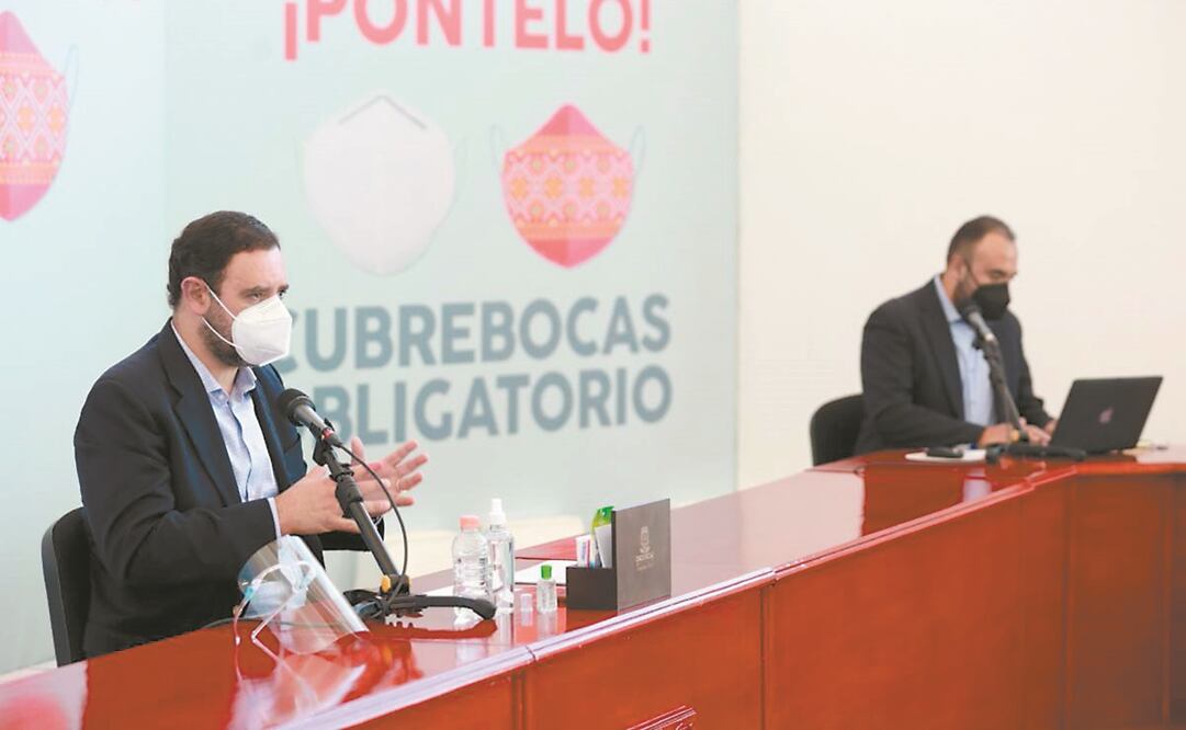 El gobernador Alejandro Tello informó que se aplicará un nuevo horario para el transporte público. Foto: ESPECIAL