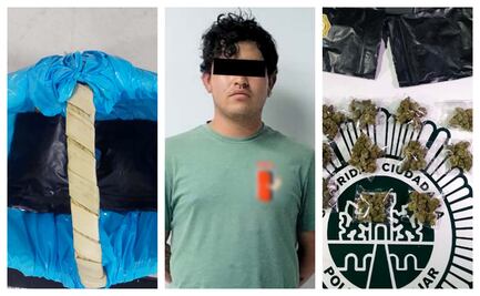 Detenido con marihuana; escondía la droga en una canasta de tacos en Azcapotzalco