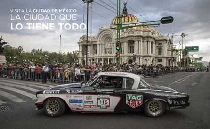 CDMX, lista para el mayor rally de autos clásicos: secretaría de Turismo