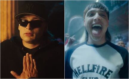 "¡Se hizo canon!": Peso Pluma se disfraza de famoso personaje de Stranger Things para Netflix