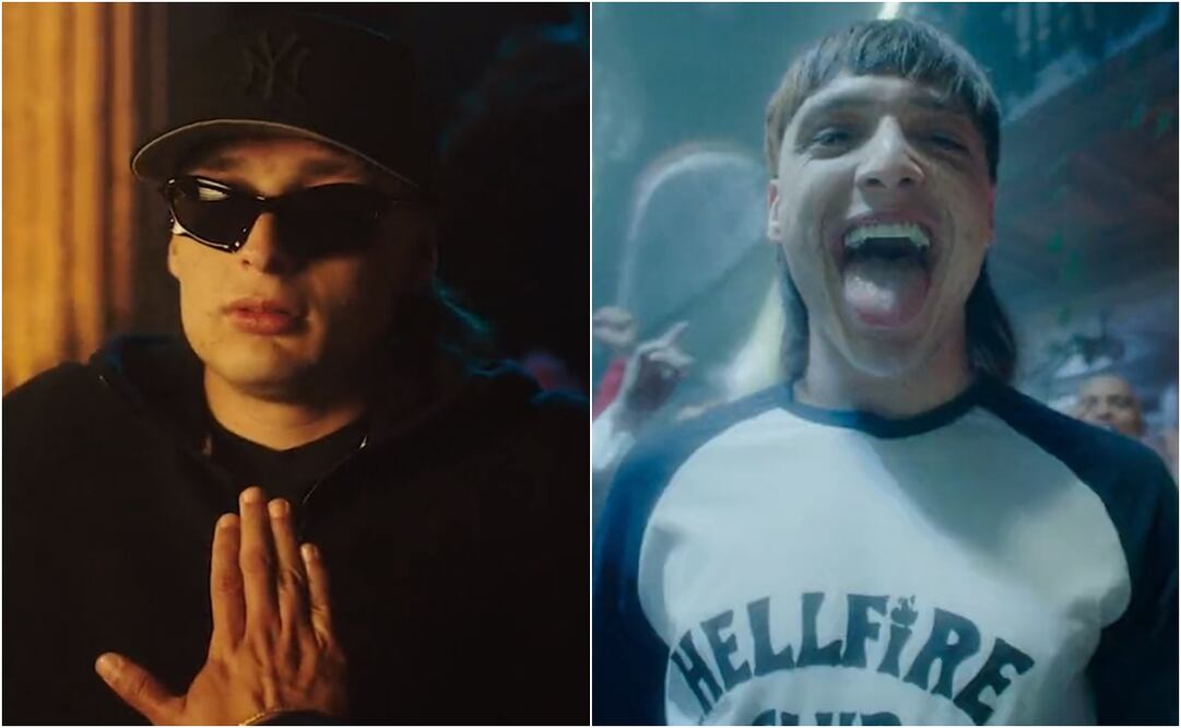 El cantante jalisciense pudo hacer realidad el sueño de muchos, convertirse en Mike Wheeler. Foto: Plataforma X. @NetflixLAT