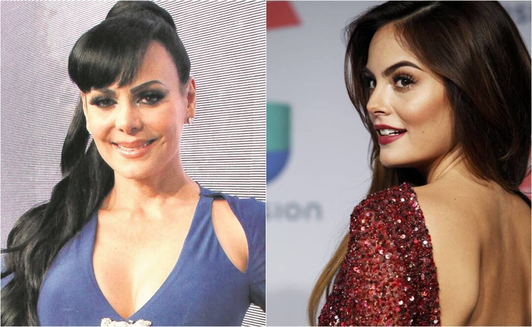 Maribel Guardia y Ximena Navarrete compartieron imágenes de cuando eran niñas Foto:Archivo