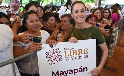 Sheinbaum asegura que opositores siguen calumniando a AMLO por perder privilegios; "él se quedó en el corazón del pueblo", afirma