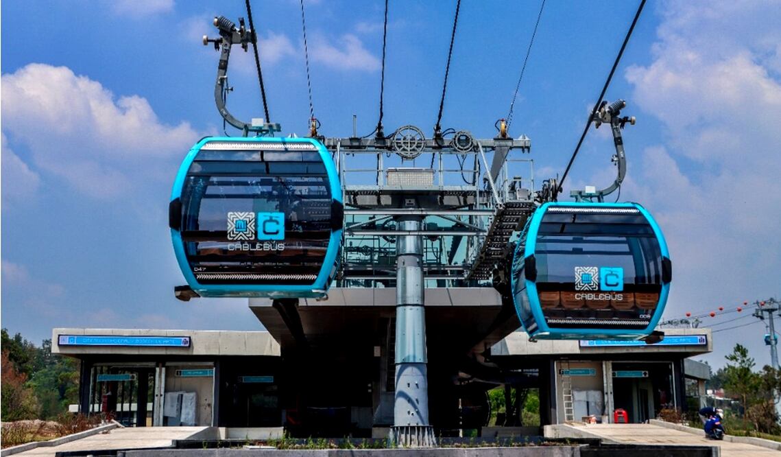 Clara Brugada se reúne con alcaldes donde se construirán nuevas líneas de Cablebús. Foto: especial