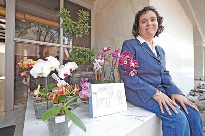 La guerrera que vende orquídeas