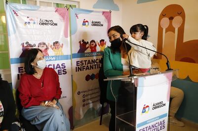 Lía Limón inaugura la estancia infantil Celestín Freire, la número 15 en Álvaro Obregón