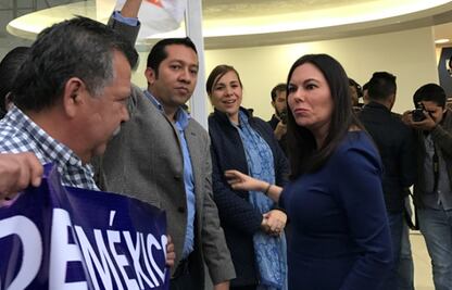 Se registra Laura Rojas como aspirante del PAN en Edomex