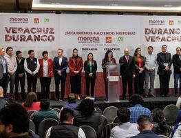 Morena, PT y Verde van juntos en elecciones en Durango y Veracruz; evitarán perfiles con vínculos al crimen organizado