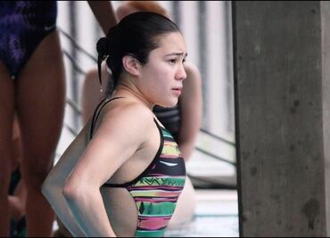 Clavadista Samantha Jiménez regresa a las prácticas tras accidente