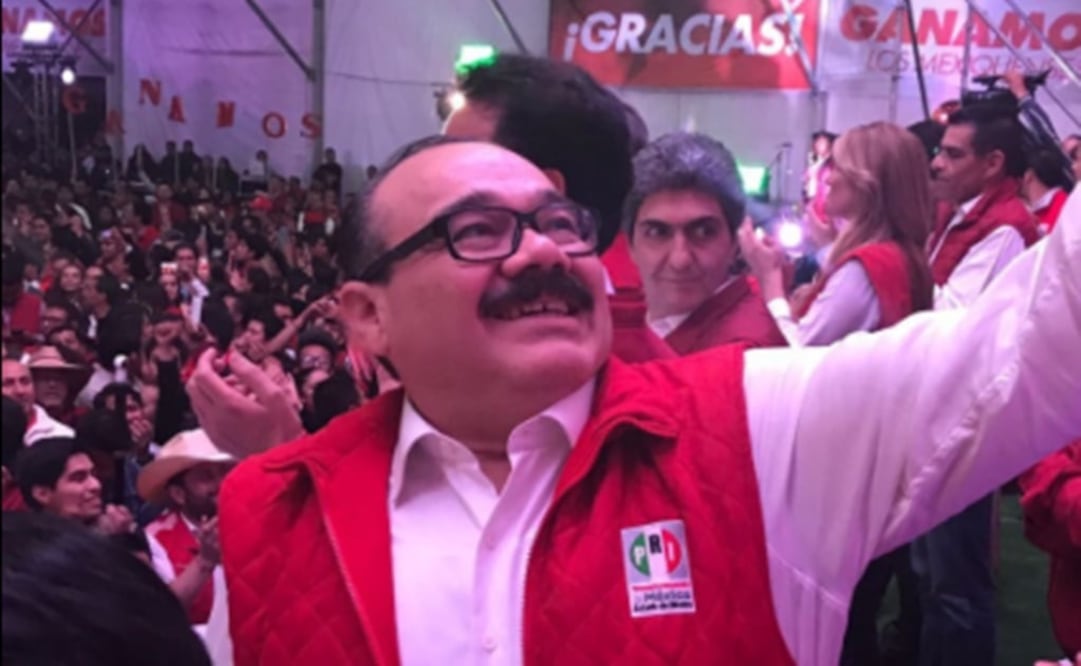 Jorge Carlos Ramírez Marín, delegado del PRI. (Tomada de Twitter @jc_ramirezmarin)