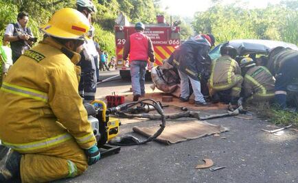 Choque deja 50 heridos en Veracruz