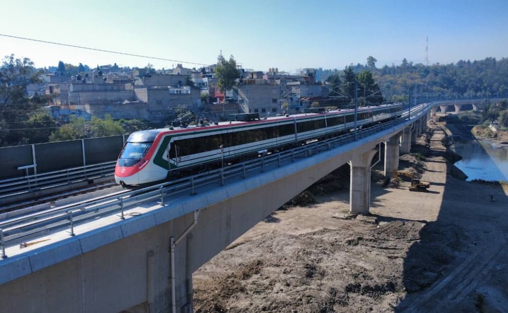 Tren Interurbano está por concluir pruebas finales en el tramo Santa Fe–Observatorio (19/01/2026). Foto: Especial