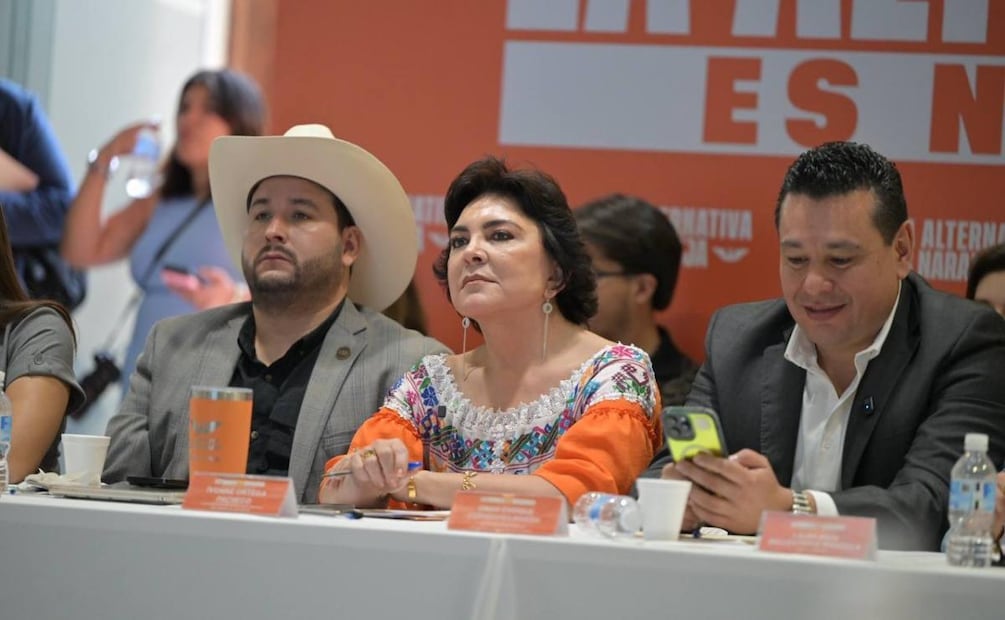 Ivonne Ortega, coordinadora de Movimiento Ciudadano (MC) en la Cámara de Diputados (07/03/2026). Foto: Especial