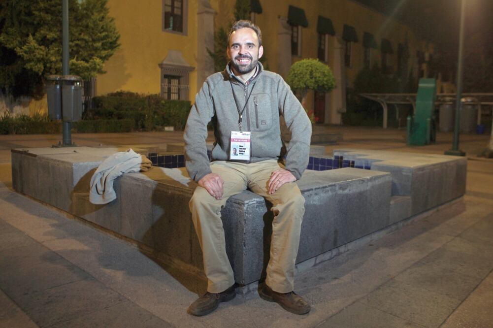 Tras presentar una denuncia en la madrugada de ayer, el funcionario en Miguel Hidalgo Arne aus den Ruthen afirma que no se siente intimidado (ADRIÁN HERNÁNDEZ. EL UNIVERSAL)