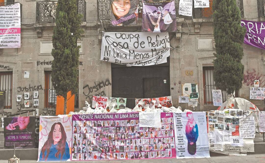 La CNDH se encuentra tomada desde el 3 de septiembre. Foto: ARCHIVO EL UNIVERSAL