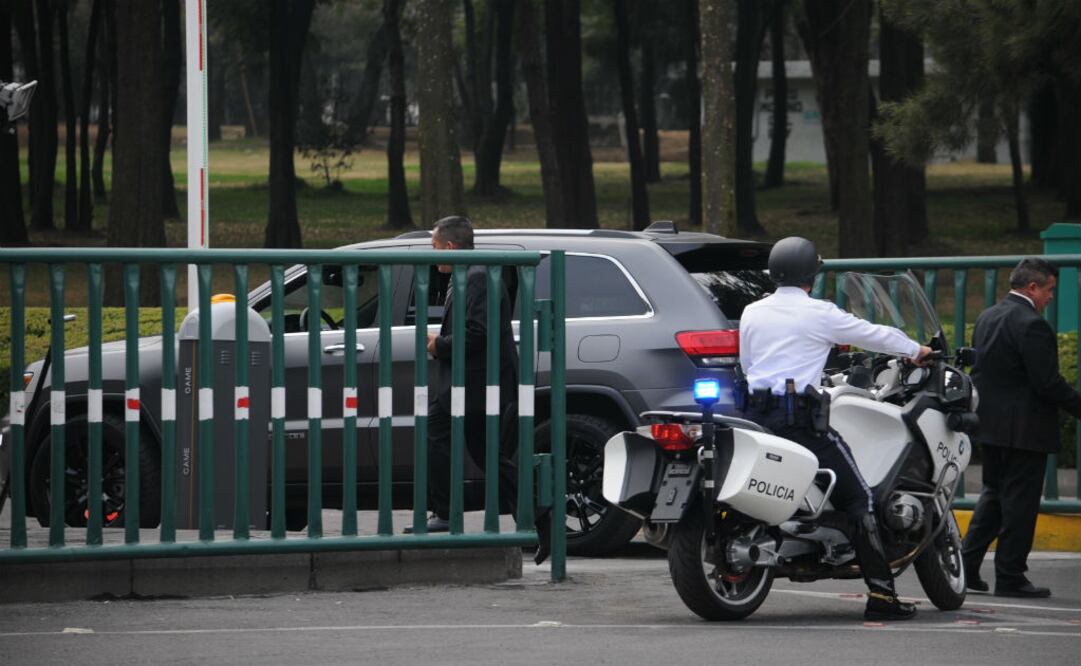 Imagen del exterior de la residencia oficial de Los Pinos. FOTO: Cuartoscuro