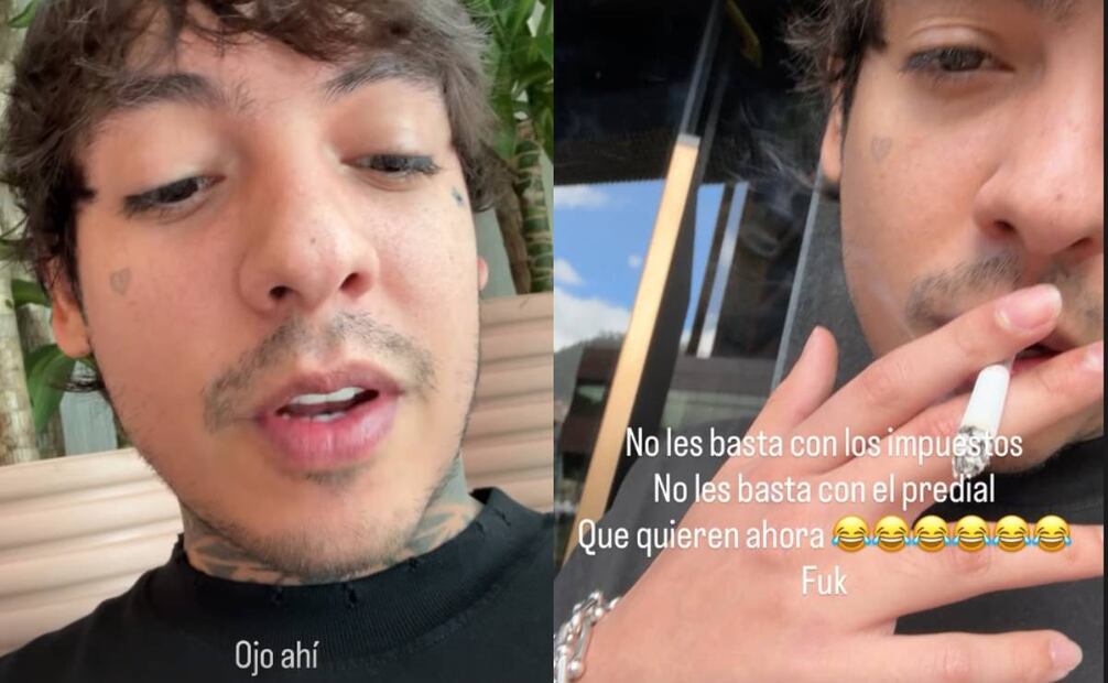 El cantante se lanzó en contra del gobierno mexicano. Foto: Redes sociales.